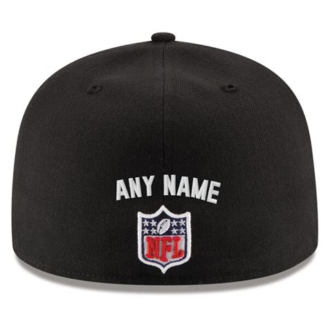 Men's San Francisco 49ers New Era Black Custom On-Field 59FIFTY ...