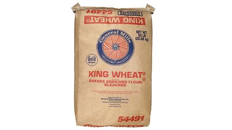 Gold Medal™ King Wheat™ Bakers Flour Enriched/ Bleached 50 lb | General Mills Convenience and ...