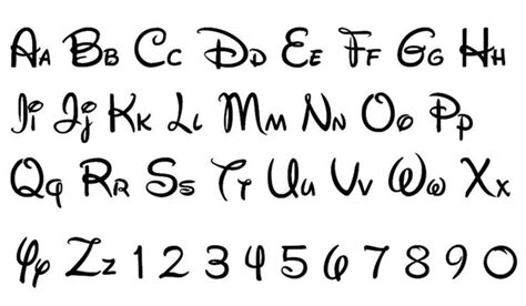 Disney Font Danasrgi Top Lettering Alphabet Lettering Fonts Disney Writing