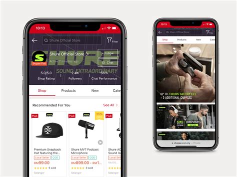 shure steps  ecommerce game  singapore digital