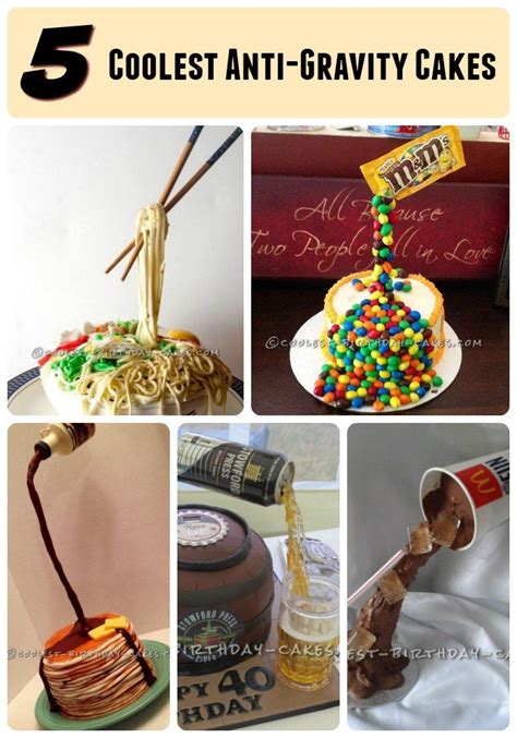 21 Coolest Anti Gravity Cakes You Can Actually Make Artofit