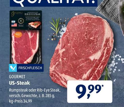 Gourmet Us Steak Angebot Bei Aldi Sud