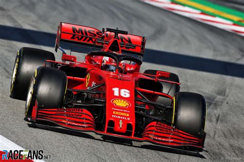 Charles Leclerc Ferrari Circuit De Catalunya 2020 · Racefans