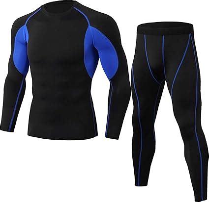 Herren Sportbekleidung Set Trainingsanzug Langarm Base Layer