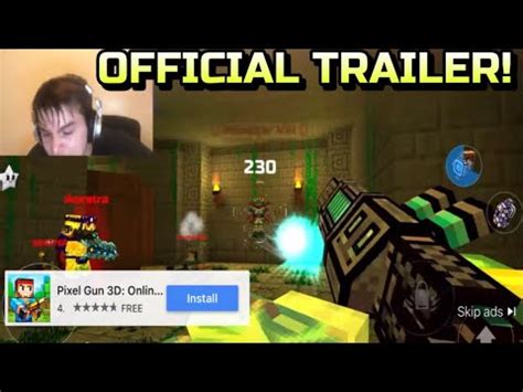 NEW OFFICIAL PIXEL GUN TRAILER Pixel Gun 3D YouTube