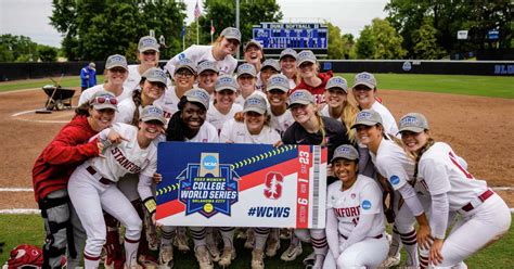 Stanford Softball Advances To Wcws For First Time Since 2004 Sports