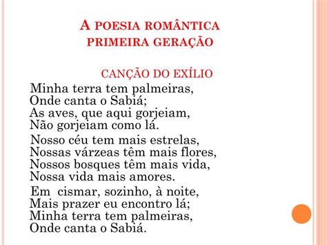 PPT Grandes Poemas Do Romantismo Brasileiro PowerPoint Presentation