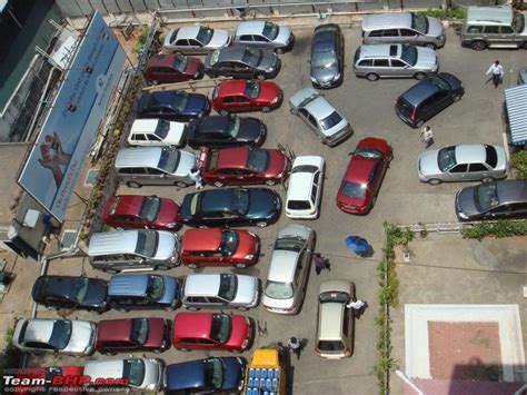 Aerial / bird's eye view of cars - Team-BHP