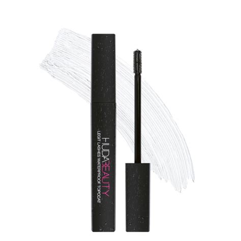 HUDA BEAUTY LEGIT Lashes Waterproof Mascara Topcoat - Blush Box