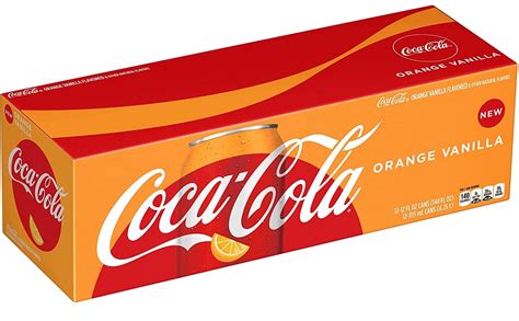 Amazon Coca Cola Coke Orange Vanilla Fl Oz Pack Of