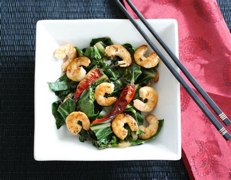bok choy shrimp swiss paleo