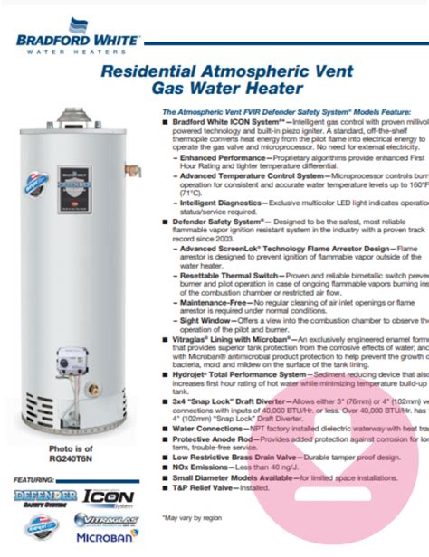 Bradford White Hot Water Tanks Four Seasons Furnace Services