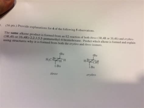 Solved The same Allene reaction is formed from an e2 | Chegg.com