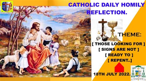 Catholic Daily Homily Reflection For Today Those Looking For Signs