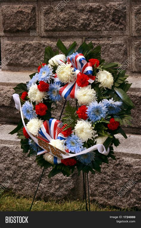 Memorial Wreath Stock Photo & Stock Images | Bigstock