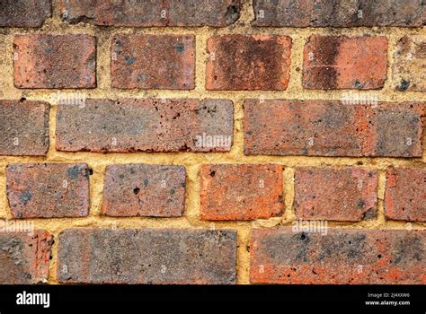 Old Weathered Red Brick Wall Closeup As Background Stock Photo Alamy