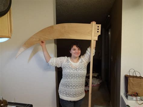 Maka Albarn - Cosplay - Scythe In Progress by Elegant-Blue-Heart on ...