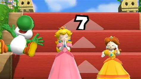 Mario Party 9 Step It Up 262 3 Vs 1yoshi Peach Daisy Vs Magikoopa Youtube