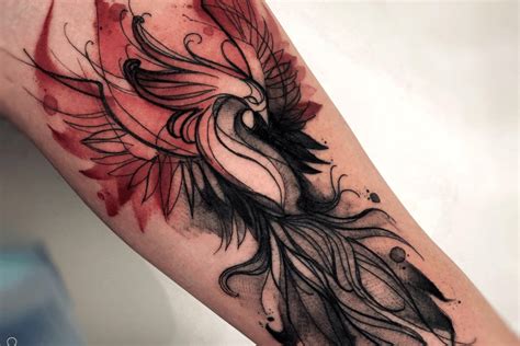 Details More Than Geometric Phoenix Tattoo Super Hot In Coedo Vn