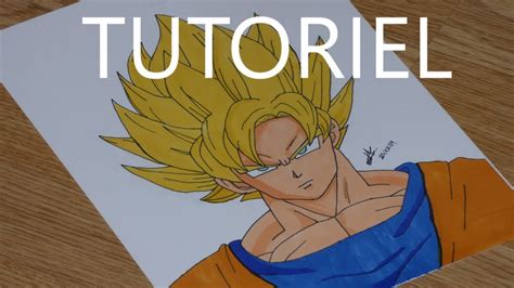 Tuto Comment Dessiner Goku Ssj Temps Réel L Dragon Ball Z L Matt Draw Youtube