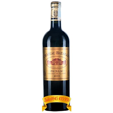 Rượu vang château Batailley Pauillac Grand Cru Classé 2 050 000 đ