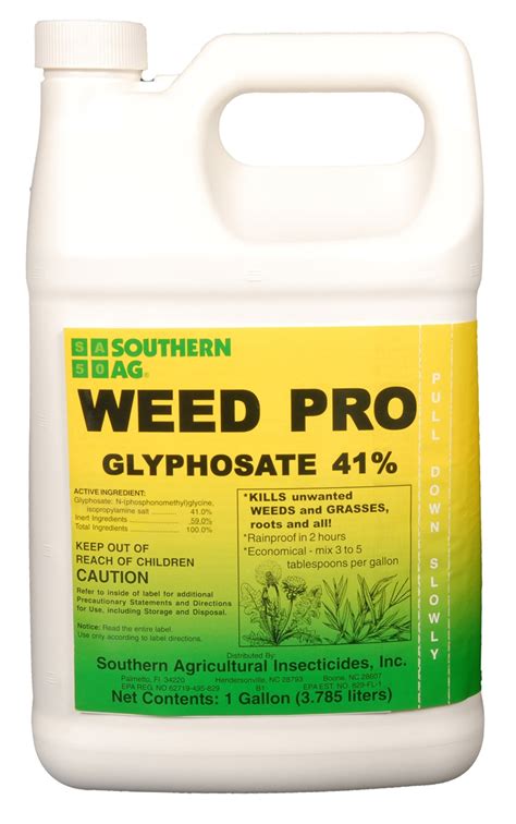 Weed Pro Glyphosate 41 Roundup 1 Gallon Seed Barn