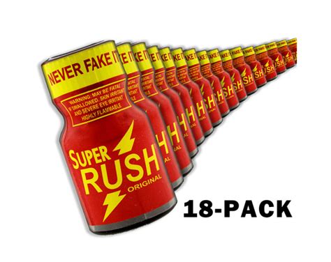 18 Pack Of Pwd Super Rush 10ml