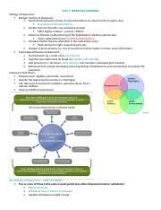 Biological And Psychological Theories Of Depression A Course Hero