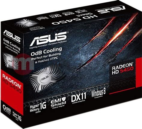 Asus Radeon HD 5450 512MB 1GB Hyper Memory DDR3 32 Bit HDMI DVI