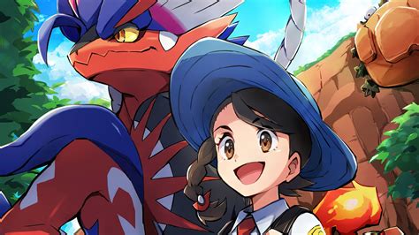 Koraidon And Juliana Pokemon Scarlet And Juliana Anime Wallpaper 4k Hd