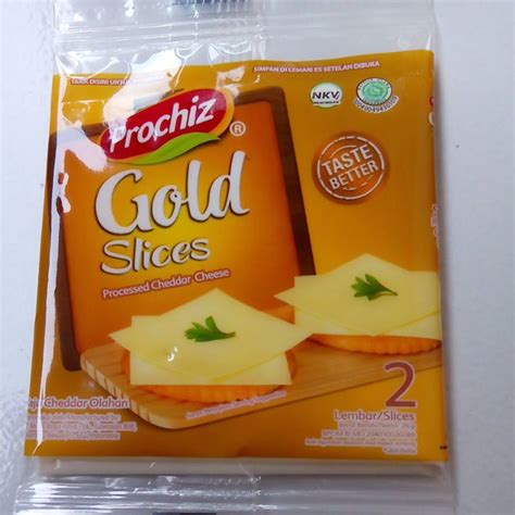 Jual Prochiz Gold Gram Keju Prochiz Gold Slices Keju Cheddar