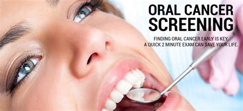 Receive Your Oral Cancer Screening During Exam