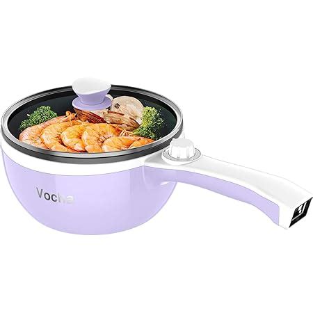 Audecook Electric Hot Pot With Steamer Electric Frying Pan Cm L