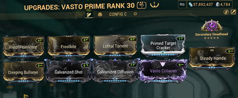 Vasto Prime Incarnon Test Steel Path Test R Warframe