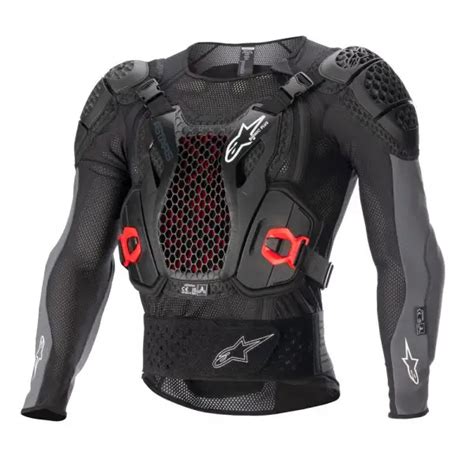 Pettorina Protettiva Completa Alpinestars BIONIC PLUS V2 Nero Antracite