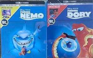 Amazon Finding Nemo Finding Dory Limited Edition Steelbook