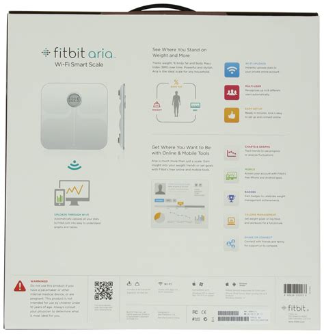 Fitbit Aria Wi Fi Smart Scale Pome