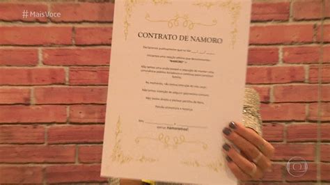 Contrato De Namoro Tend Ncia Em Relacionamentos Entenda E Veja