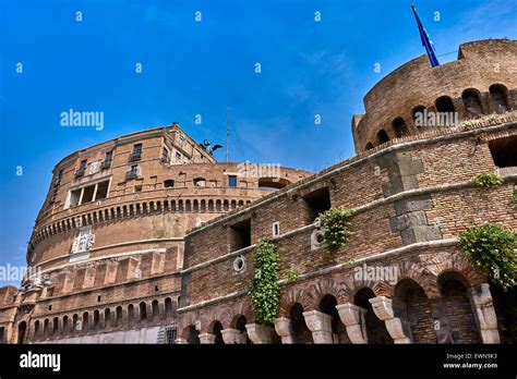 The Mausoleum Of Hadrian Usually Known As Castel Sant Angelo Is A