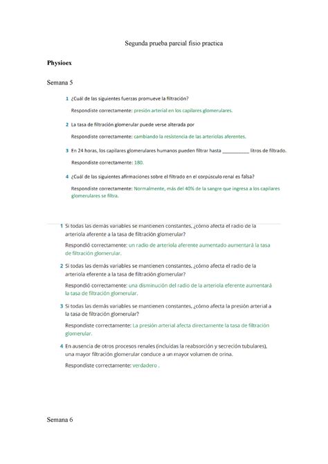 Segundo Parcial Espero Que Les Sirva Segunda Prueba Parcial Fisio