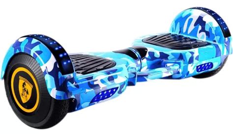 Patineta El Ctrica Hoverboard Luces Gravedad Recargable Meses Sin Inter S