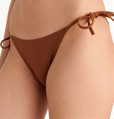 Eres Malou Thin Tie Side Bikini Brief Caramelo Soleil Toile