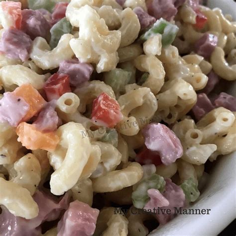 Old Fashion Macaroni Salad Made With A Miracle Whip Dressing Macaroni Salad Best Macaroni