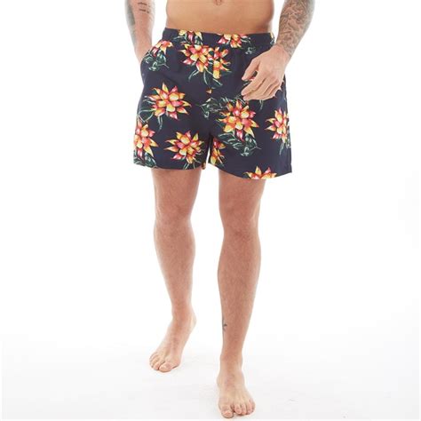 Mens Floral Swim Shorts