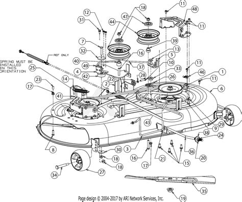 Belt Diagram For Troy Bilt Bronco Mower Deck