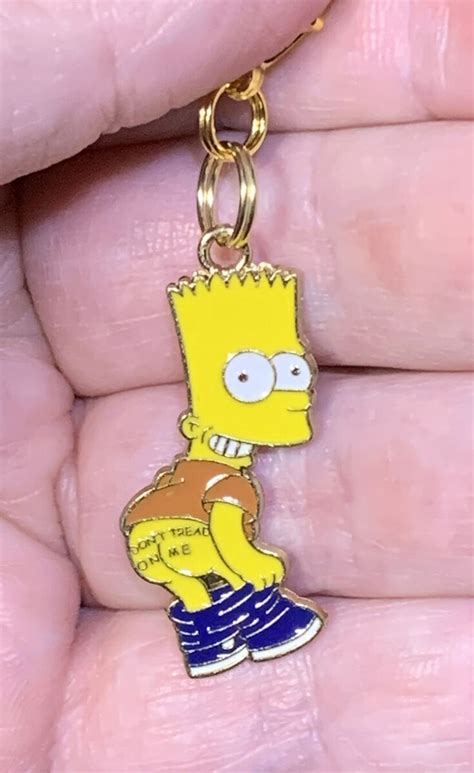 Bart Simpson Gold Chain Hot Sale