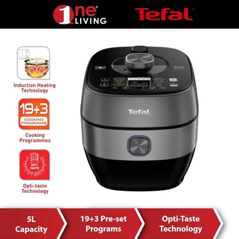 Tefal Home Chef Smart Pro IH Multicooker Pressure Cooker CY638 CY638D