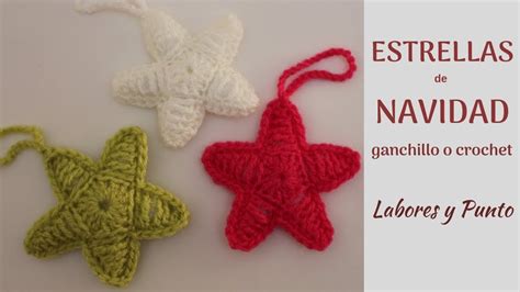 Como Tejer Una Estrella De Navidad A Ganchillo O Crochet Crochet Eu