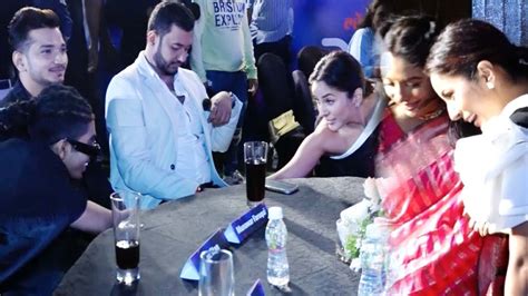 Shehnaaz Gill Meet Mc Stan Munawar Faruqui And Rupali Ganguly At Award