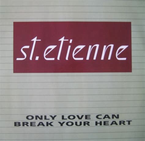 St Etienne Only Love Can Break Your Heart Budzow Ogłoszenie na